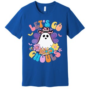 Halloween Meaningful Gift Lets Go Ghouls Gift Premium T-Shirt