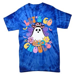 Halloween Meaningful Gift Lets Go Ghouls Gift Tie-Dye T-Shirt