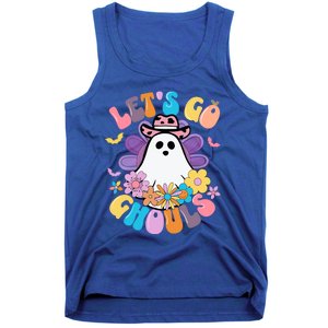 Halloween Meaningful Gift Lets Go Ghouls Gift Tank Top