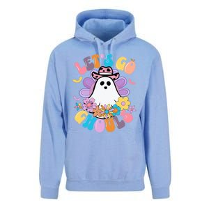 Halloween Meaningful Gift Lets Go Ghouls Gift Unisex Surf Hoodie