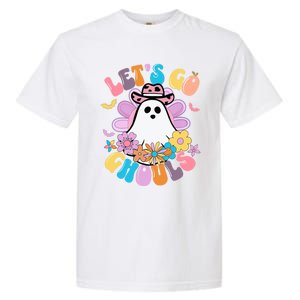 Halloween Meaningful Gift Lets Go Ghouls Gift Garment-Dyed Heavyweight T-Shirt