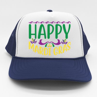 Happy Mardi Gras Trucker Hat