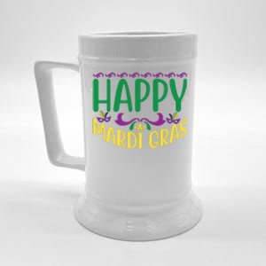 Happy Mardi Gras Beer Stein