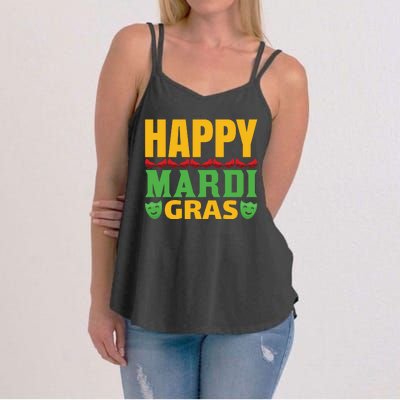 Happy Mardi Gras Women's Strappy Tank