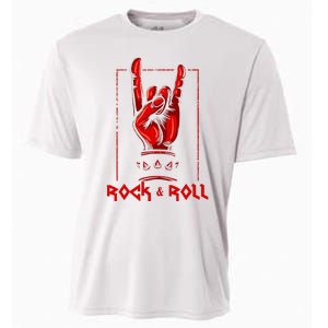 Heavy Metal Guitar Death Metal Rock N Roll Music Cooling Performance Crew T-Shirt