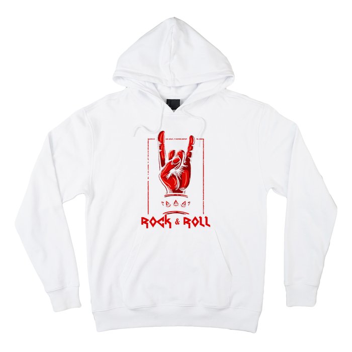 Heavy Metal Guitar Death Metal Rock N Roll Music Hoodie