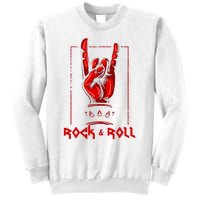 Heavy Metal Guitar Death Metal Rock N Roll Music Sweatshirt