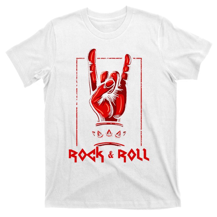 Heavy Metal Guitar Death Metal Rock N Roll Music T-Shirt