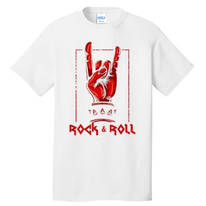 Heavy Metal Guitar Death Metal Rock N Roll Music Tall T-Shirt