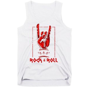 Heavy Metal Guitar Death Metal Rock N Roll Music Tank Top