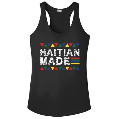 Haitian Made Haiti Pride Ladies PosiCharge Competitor Racerback Tank