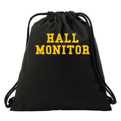 Hall Monitor Drawstring Bag