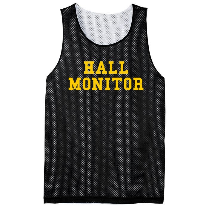 Hall Monitor Mesh Reversible Basketball Jersey Tank