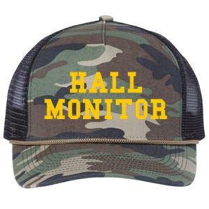 Hall Monitor Retro Rope Trucker Hat Cap