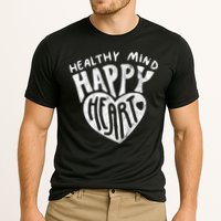 Healthy Mind Happy Heart Mental Health Cooling Performance Crew T-Shirt