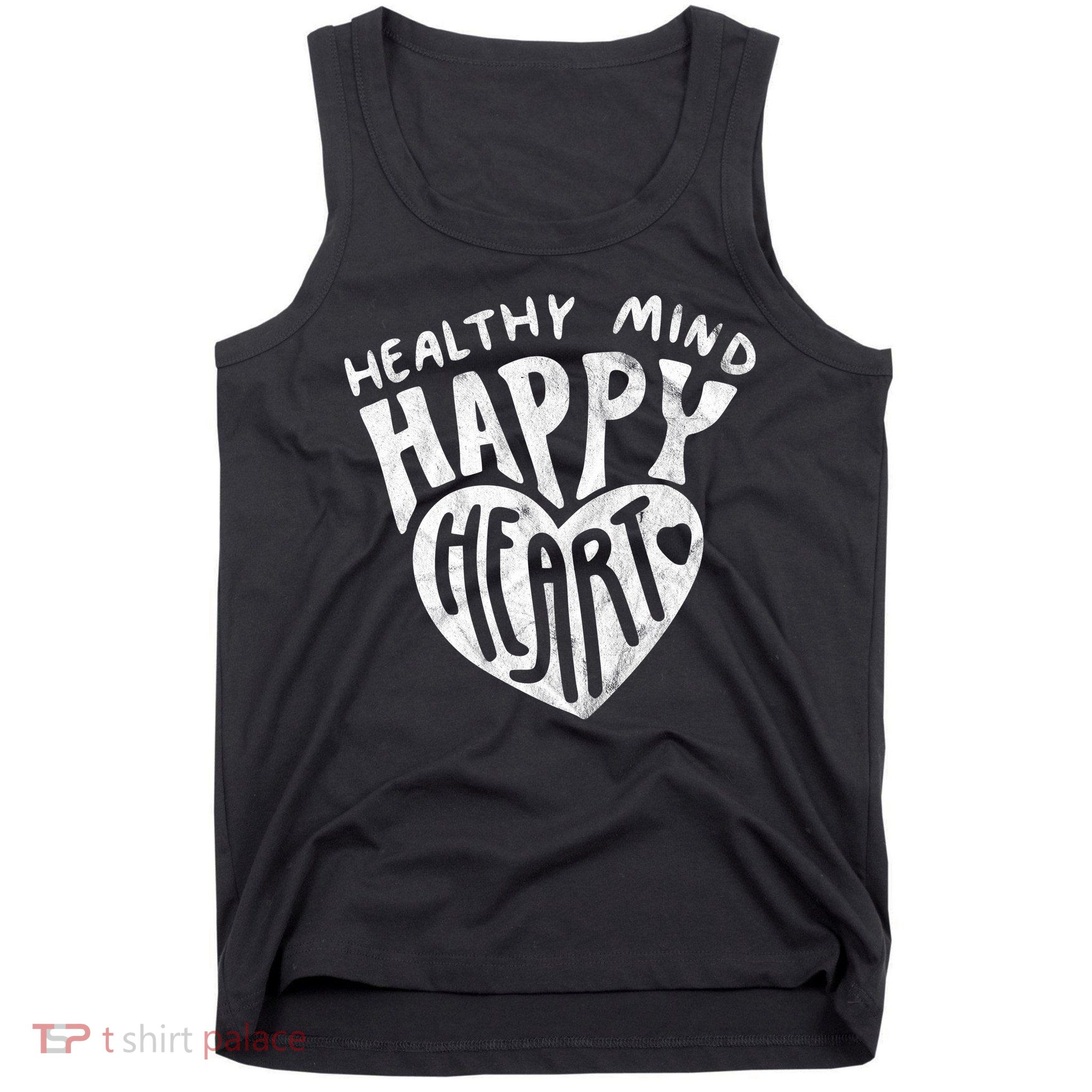 Healthy Mind Happy Heart Mental Health Tank Top