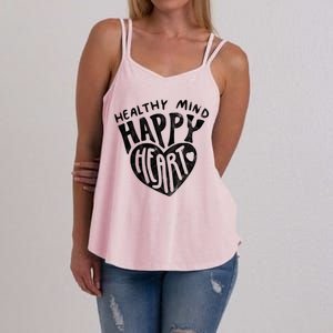 Healthy Mind Happy Heart Mental Health Women's Strappy Tank