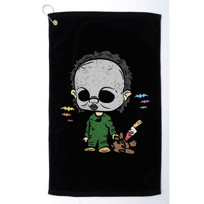 Horror Movie Halloween Costume Scary Platinum Collection Golf Towel