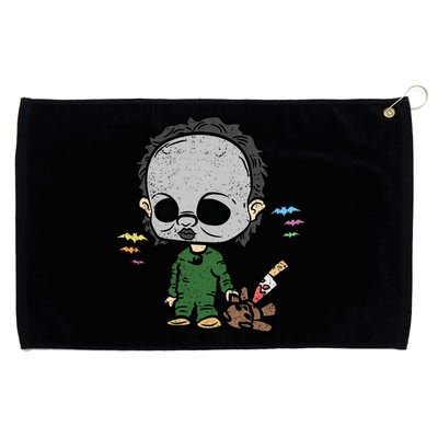 Horror Movie Halloween Costume Scary Grommeted Golf Towel