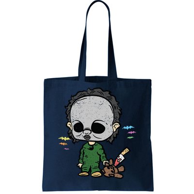 Horror Movie Halloween Costume Scary Tote Bag