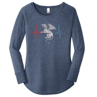 Heartbeat Manticore Women's Perfect Tri Tunic Long Sleeve Shirt