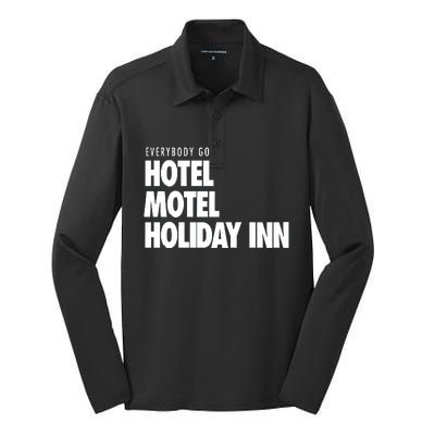 Hotel Motel Holiday Inn Silk Touch Performance Long Sleeve Polo