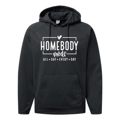 Homebody Mode Performance Fleece Hoodie