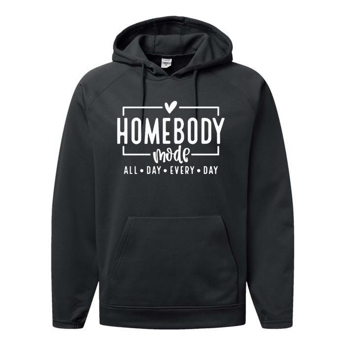 Homebody Mode Performance Fleece Hoodie