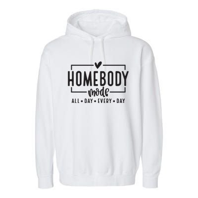 Homebody Mode Garment-Dyed Fleece Hoodie