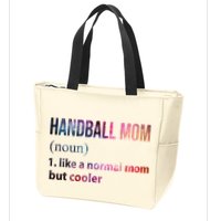Handball Mom Zip Tote Bag