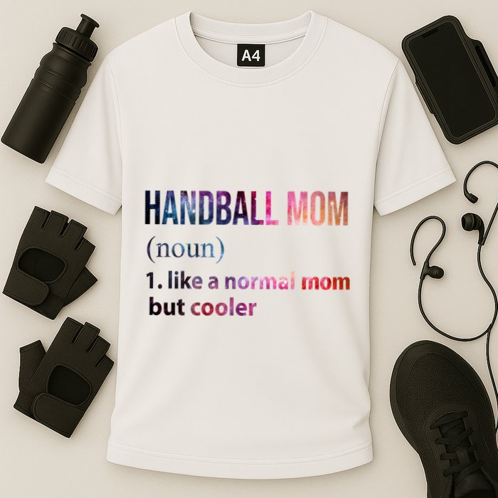 Handball Mom Cooling Performance Crew T-Shirt