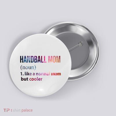 Handball Mom Button