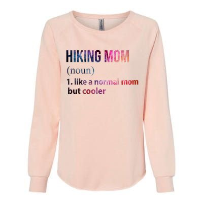 Hiking Mom Womens California Wash Sweatshirt