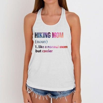 Hiking Mom Women's Knotted Racerback Tank