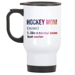 Hockey Mom Stainless Steel Travel Mug