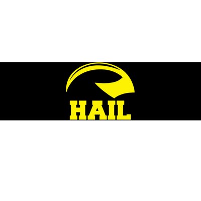 Hail Michigan Helmet Football Victors Bumper Sticker