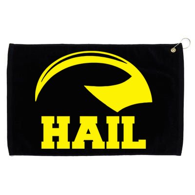 Hail Michigan Helmet Football Victors Grommeted Golf Towel