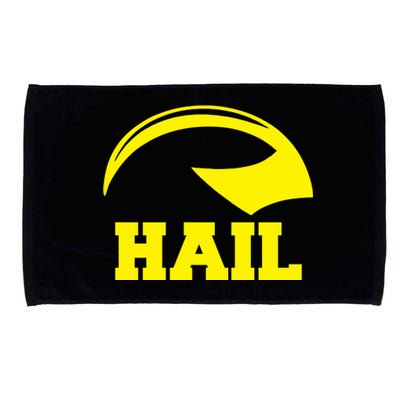 Hail Michigan Helmet Football Victors Microfiber Hand Towel