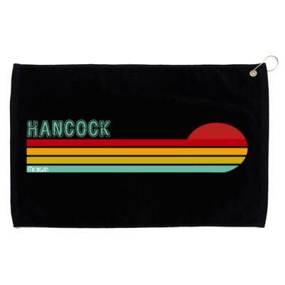 Hancock Michigan Grommeted Golf Towel