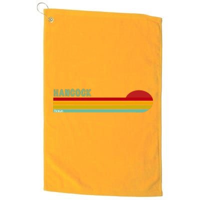 Hancock Michigan Platinum Collection Golf Towel