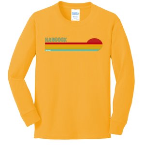 Hancock Michigan Kids Long Sleeve Shirt