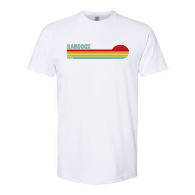 Hancock Michigan Softstyle CVC T-Shirt