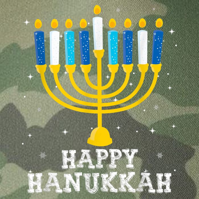 Hanukkah Menorah Happy Hanukkah Legacy Tie Dye Trucker Hat