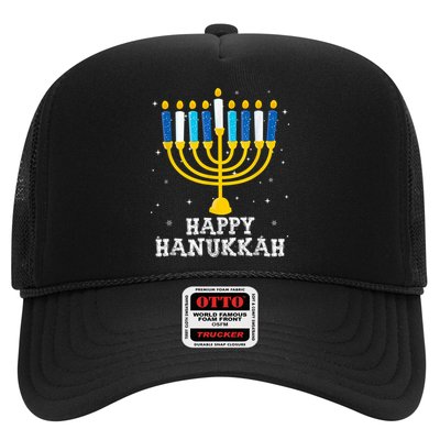 Hanukkah Menorah Happy Hanukkah Trucker Hat