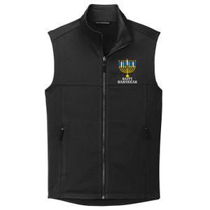 Hanukkah Menorah Happy Hanukkah Collective Smooth Fleece Vest