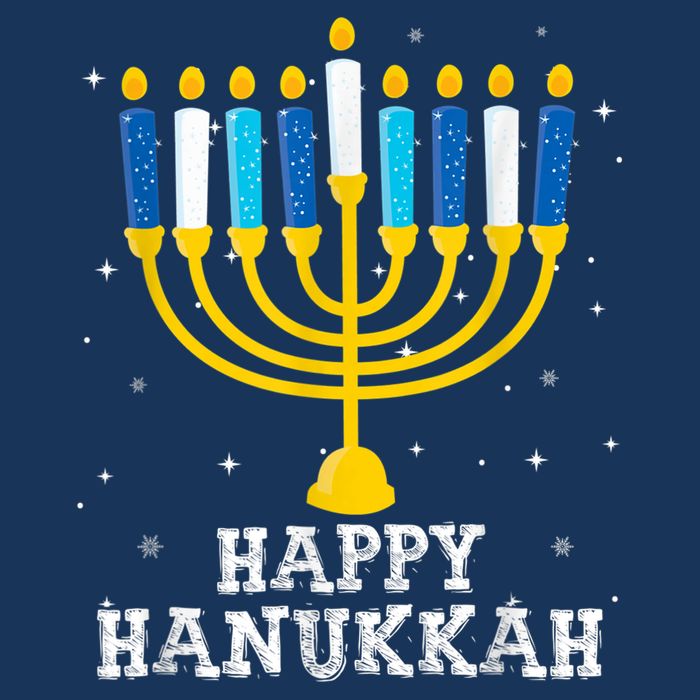 Hanukkah Menorah Happy Hanukkah Cool Comfort Performance Bucket Hat