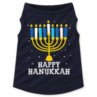 Hanukkah Menorah Happy Hanukkah Doggie Tank