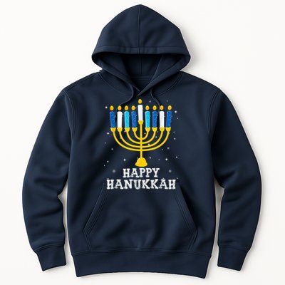Hanukkah Menorah Happy Hanukkah Hoodie