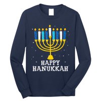 Hanukkah Menorah Happy Hanukkah Long Sleeve Shirt