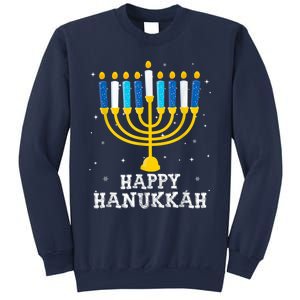 Hanukkah Menorah Happy Hanukkah Sweatshirt